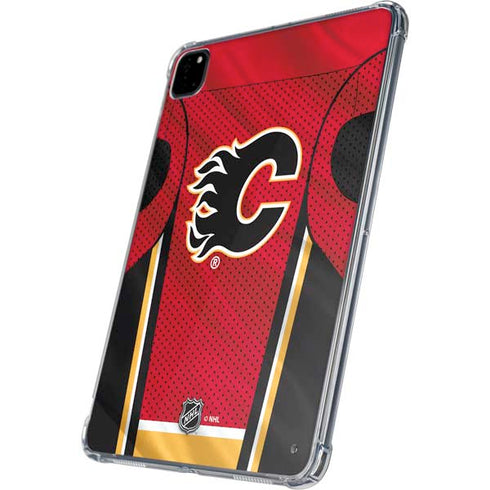 NHL Calgary Flames Home Jersey iPad Pro 11in (2024) Clear Case